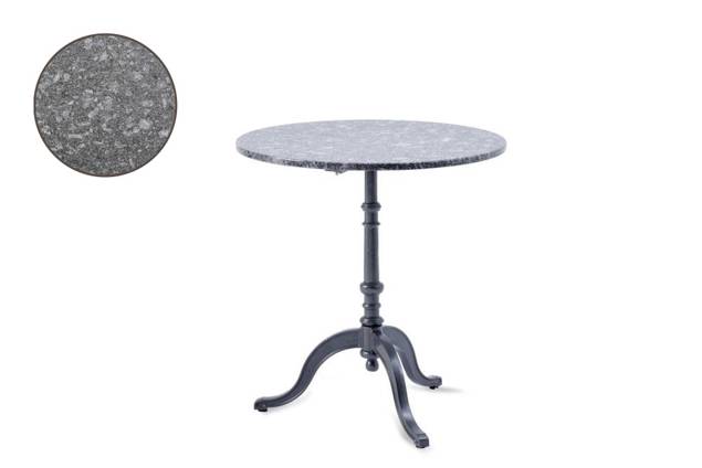 Nostalgie Gartentisch rund Stahlguss Ø 70 cm