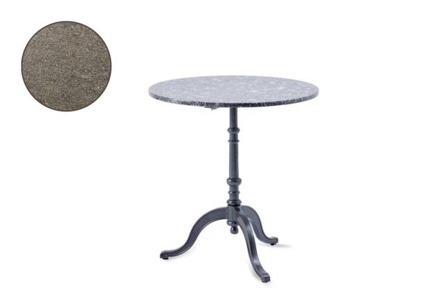 Nostalgie Gartentisch rund Stahlguss Ø 70 cm