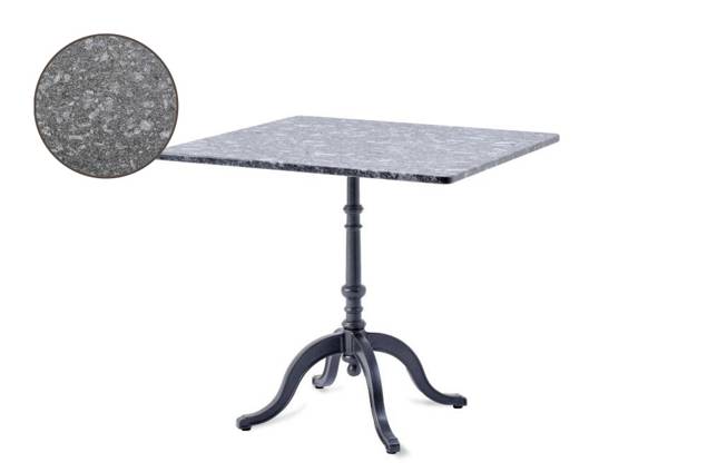 Nostalgie Table de jardin fonte d'acier Ø 100 cm