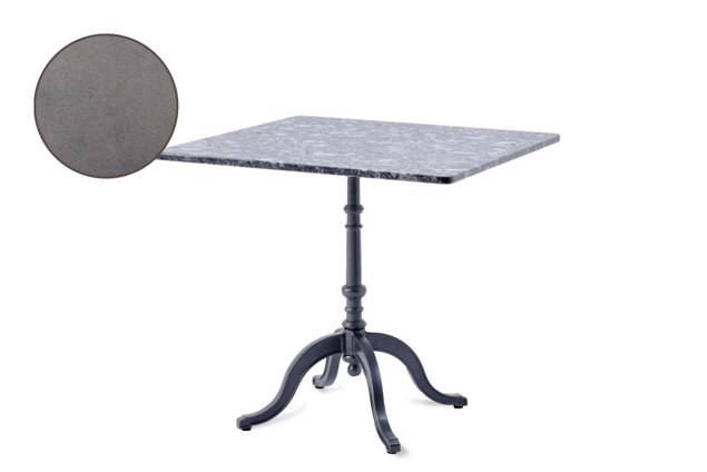 Nostalgie Table de jardin fonte d'acier Ø 90 cm