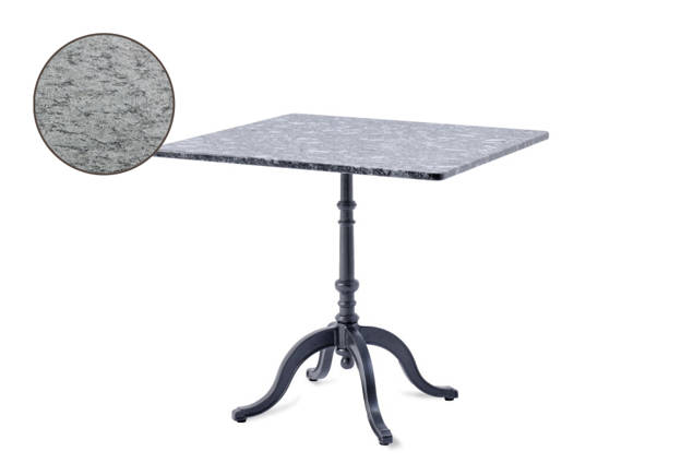 Nostalgie Gartentisch Stahlguss 90x90 cm