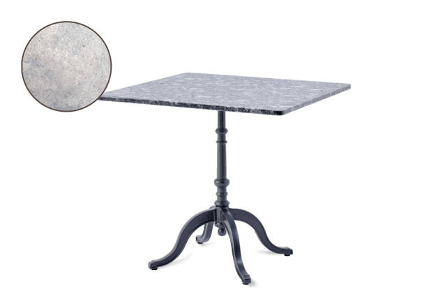 Nostalgie Table de jardin fonte d'acier Ø 100 cm