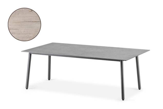 Palma Loungetisch Aluminium 120x70 cm