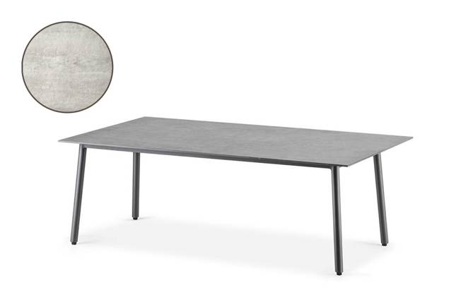 Palma Loungetisch Aluminium 120x70 cm
