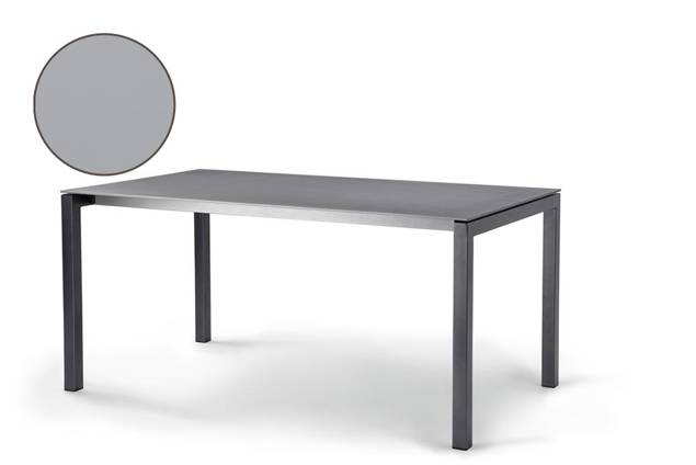 Pilatus Table de jardin acier 80x80 cm