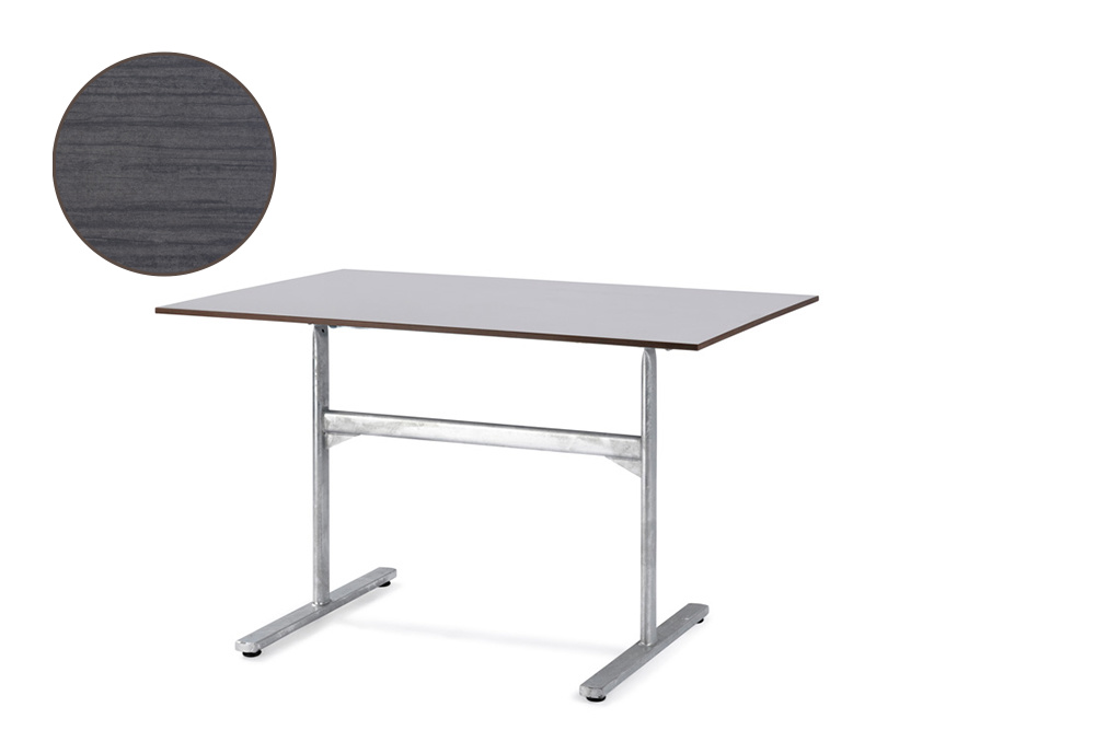 Klapptisch Für Garten & Balkon – 120 X 80 Cm, Anthrazit, Platzsparend & Wetterfest