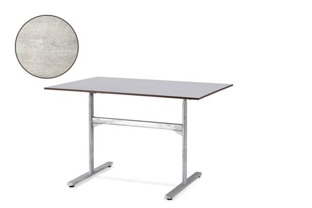 Stockholm Gartentisch klappbar Stahl 140x80 cm