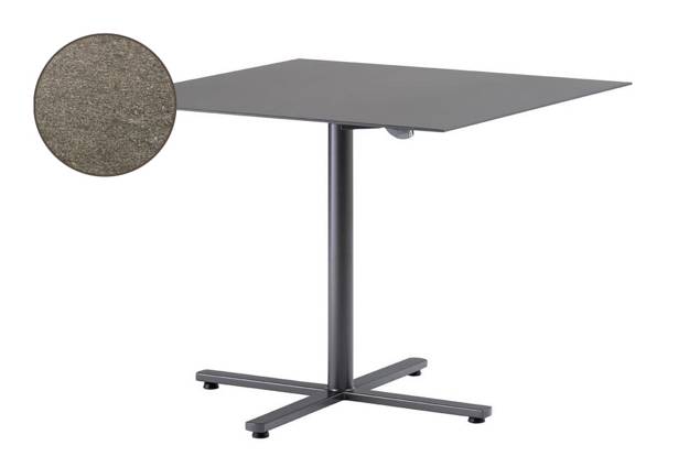 Stockholm Gartentisch klappbar Stahl 70x70 cm