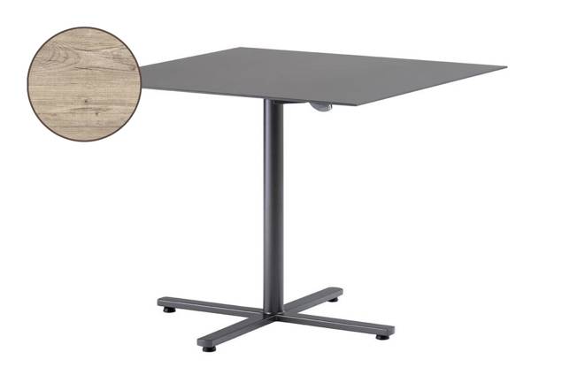 Stockholm Gartentisch klappbar Stahl Ø 80 cm