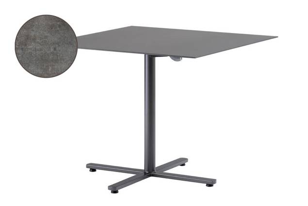 Stockholm Gartentisch klappbar Stahl Ø 80 cm