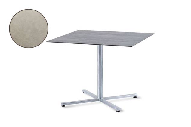 Stockholm Gartentisch klappbar Stahl 70x70 cm