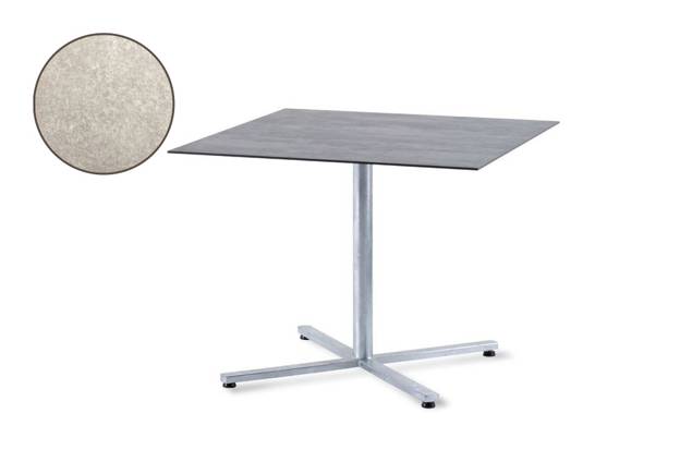 Stockholm Gartentisch klappbar Stahl 70x70 cm