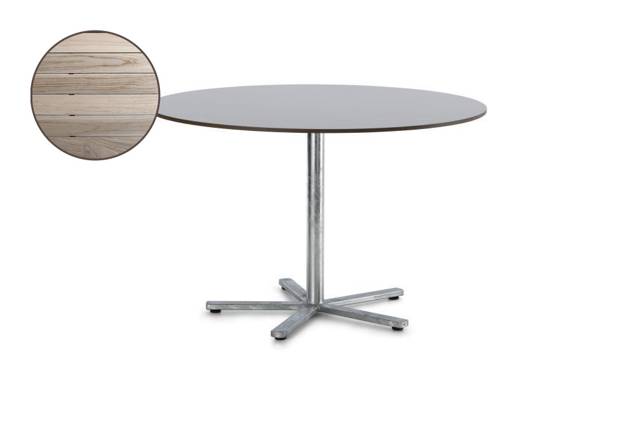 Stockholm Gartentisch klappbar Stahl Ø 120 cm