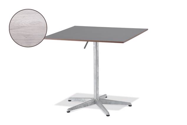 Tempo Table de jardin pliante acier Ø 115 cm