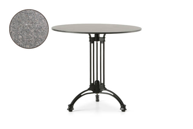 Titanic Table de jardin aluminium Ø 80 cm