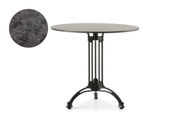 Titanic Table de jardin aluminium 160x90 cm