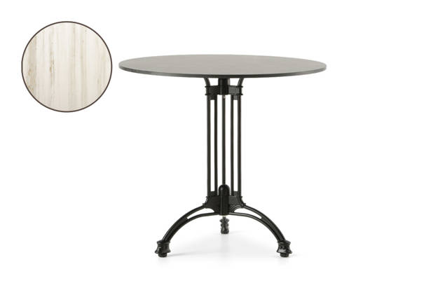 Titanic Table de jardin aluminium 140x90 cm