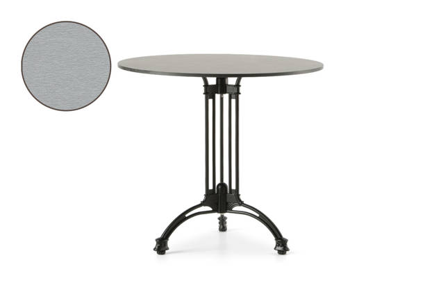 Titanic Table de jardin aluminium Ø 80 cm