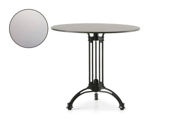 Titanic Table de jardin aluminium Ø 70 cm