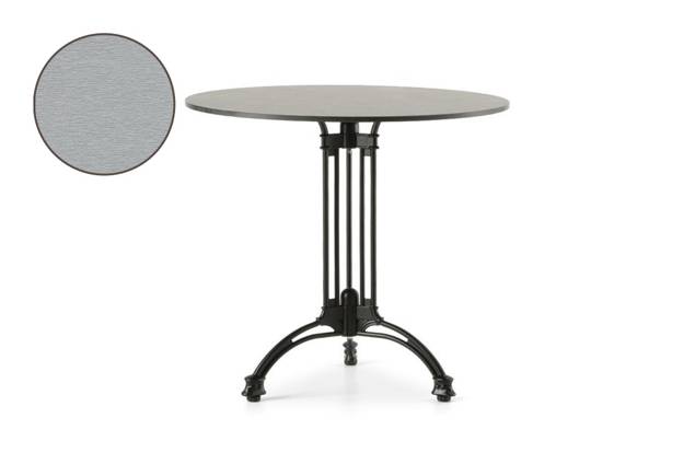 Titanic Table de jardin aluminium Ø 80 cm