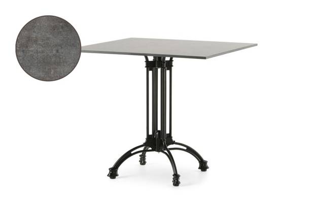 Titanic Gartentisch Aluminium 80x80 cm