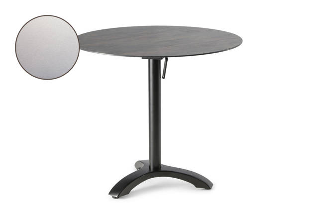 Trento II Gartentisch klappbar Aluminium Ø 80 cm