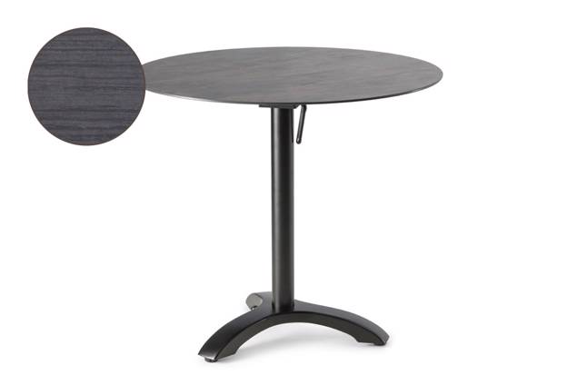 Trento II Table de jardin pliante aluminium Ø 80 cm