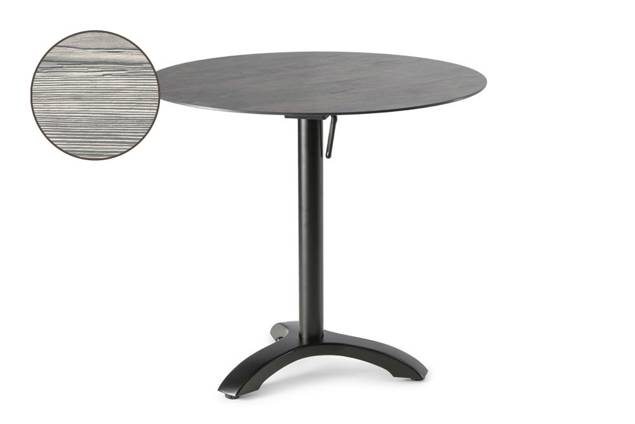 Trento II Gartentisch klappbar Aluminium Ø 80 cm