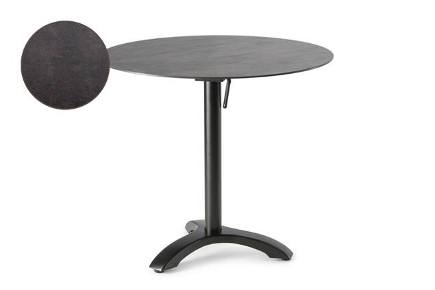 Trento II Gartentisch klappbar Aluminium Ø 70 cm