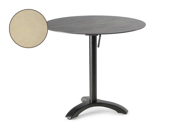 Trento II Gartentisch klappbar Aluminium Ø 80 cm