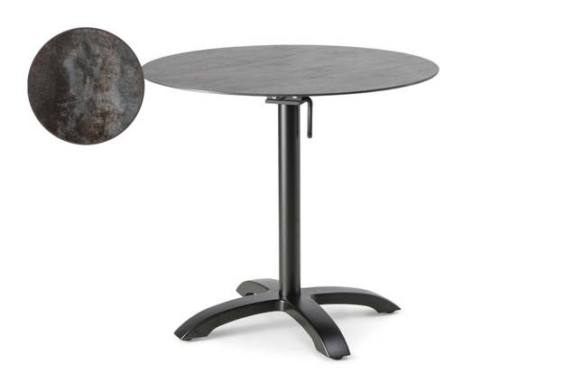 Trento II Gartentisch klappbar Aluminium Ø 70 cm