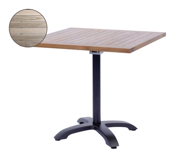 Trento II Gartentisch klappbar Aluminium Ø 70 cm