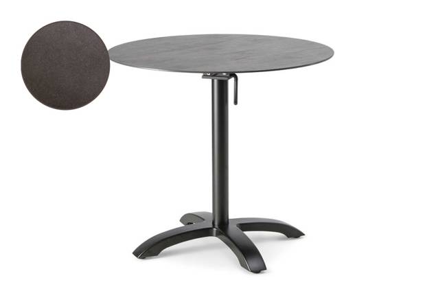 Trento II Gartentisch klappbar Aluminium 50x60 cm