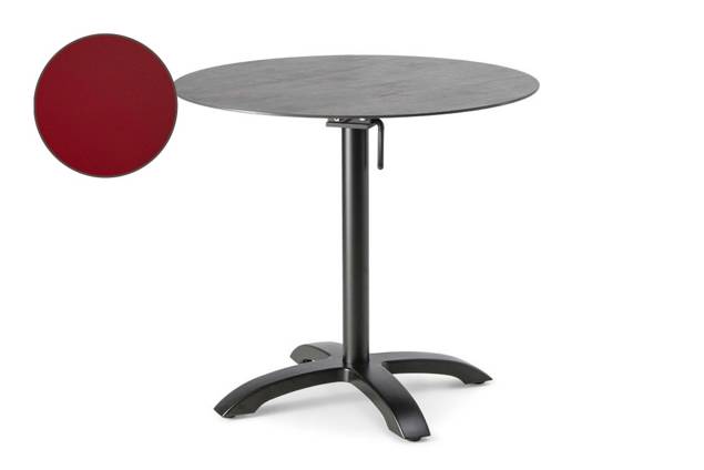 Trento II Gartentisch klappbar Aluminium Ø 80 cm