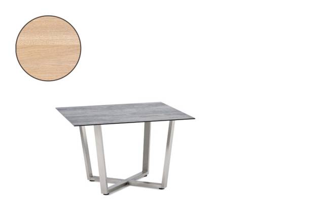 Uri Loungetisch Edelstahl Ø 70 cm