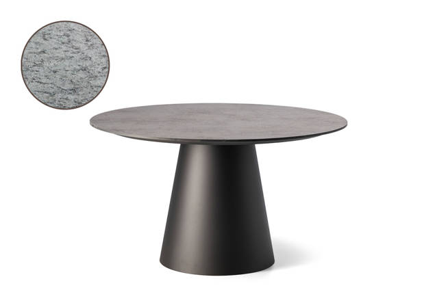 San Marino Table de jardin ronde aluminium Ø130 cm