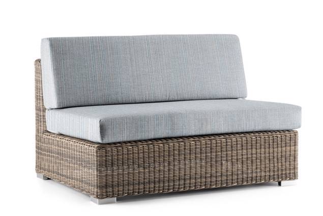 Adriatico II 2er Loungebank Rattan