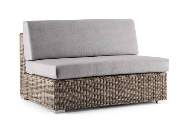 Adriatico II 2er Loungebank Rattan