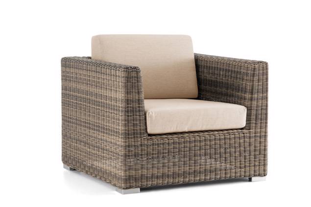 Adriatico II Loungesessel Rattan