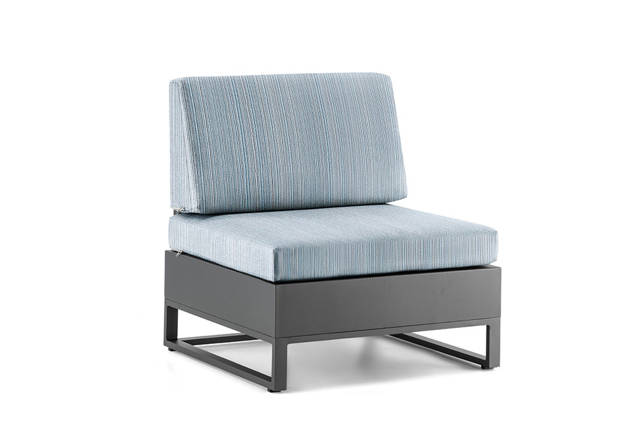 Miami Fauteuil de lounge aluminium