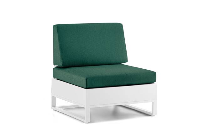 Miami Fauteuil de lounge aluminium