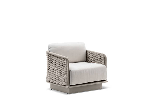 Messina Fauteuil lounge aluminium