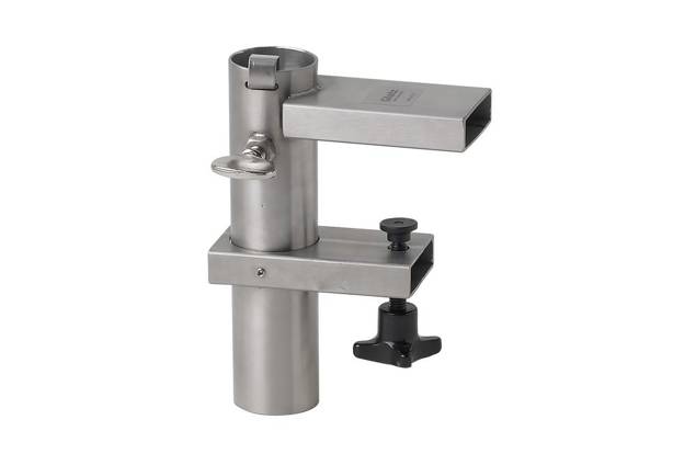 Bride U pour plateau, Ø31-40 mm, acier inoxydable