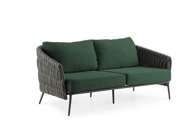 Mali 2.5er Loungebank Aluminium