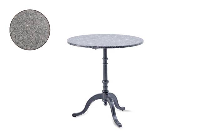 Nostalgie Gartentisch rund Stahlguss Ø 80 cm