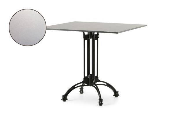 Titanic Table de jardin aluminium 50x60 cm