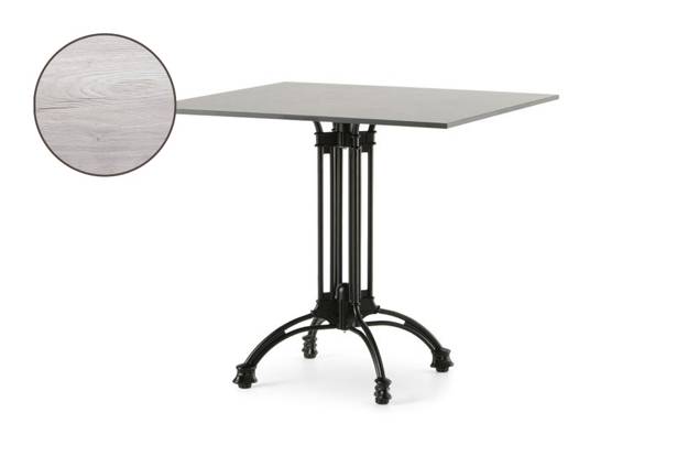 Titanic Gartentisch Aluminium 80x80 cm