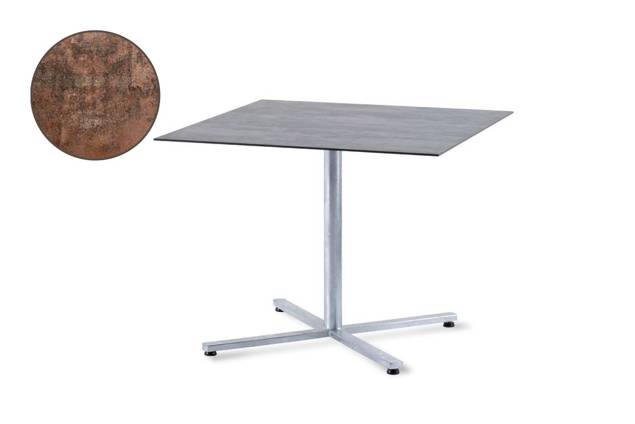 Stockholm Gartentisch klappbar Stahl Ø 90 cm