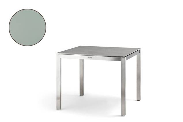 Famosa Gartentisch Edelstahl 90x90 cm