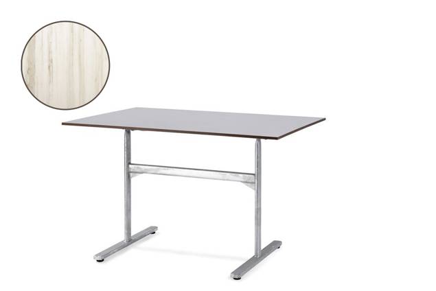 Stockholm Gartentisch klappbar Stahl 120x70 cm